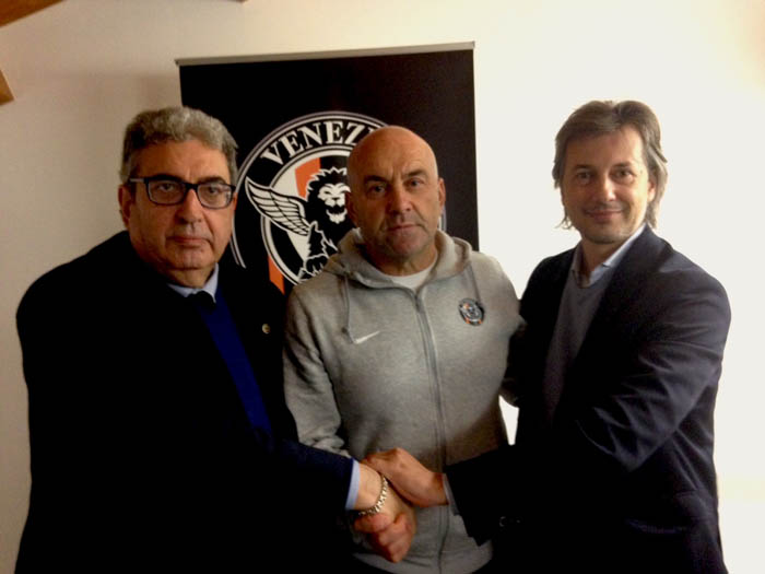 Venezia Football Club, presentato il nuovo tecnico Giancarlo Favarin