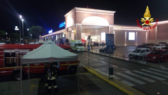 Evacuato il centro commerciale di Portogruaro adriatico 2