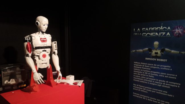 Jesolo il primo robot open source alla mostra sulla scienza