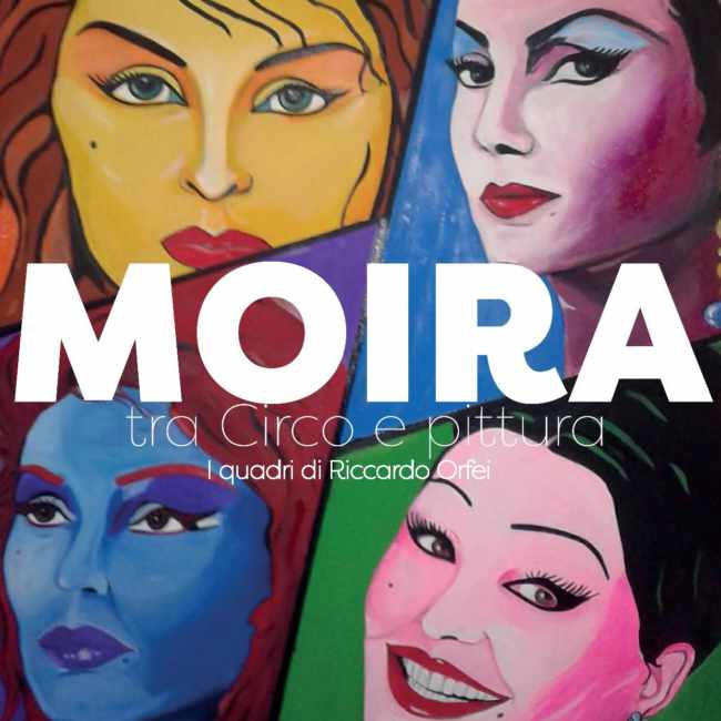 Moira Orfei La Regina - il manifesto della mostra