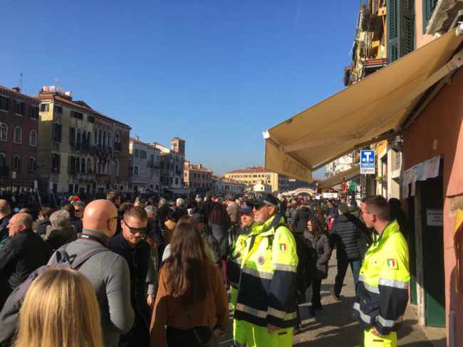 Carnevale di Venezia 2019: l'attività della Protezione Civile