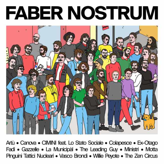 Faber Nostrum: disponibile il disco tributo a Fabrizio De Andrè