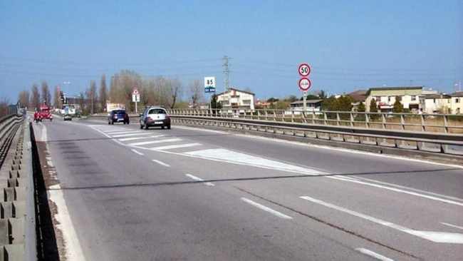 Romea: manutenzione del ponte sul Brenta