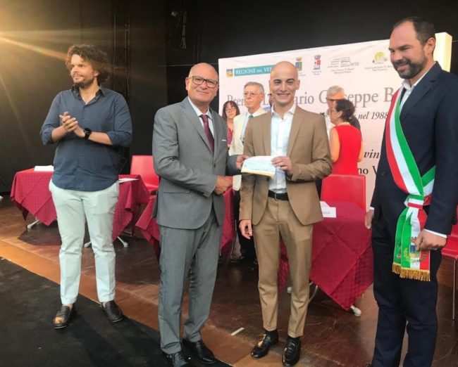 Alessio Forgione vince il Premio Berto 2019