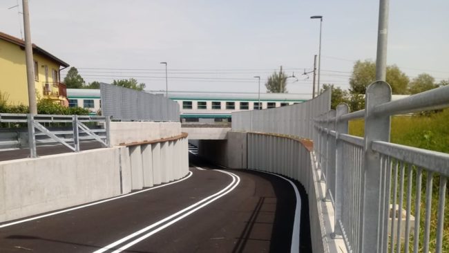 Portogruaro: inaugurato il nuovo sottopasso ferroviario