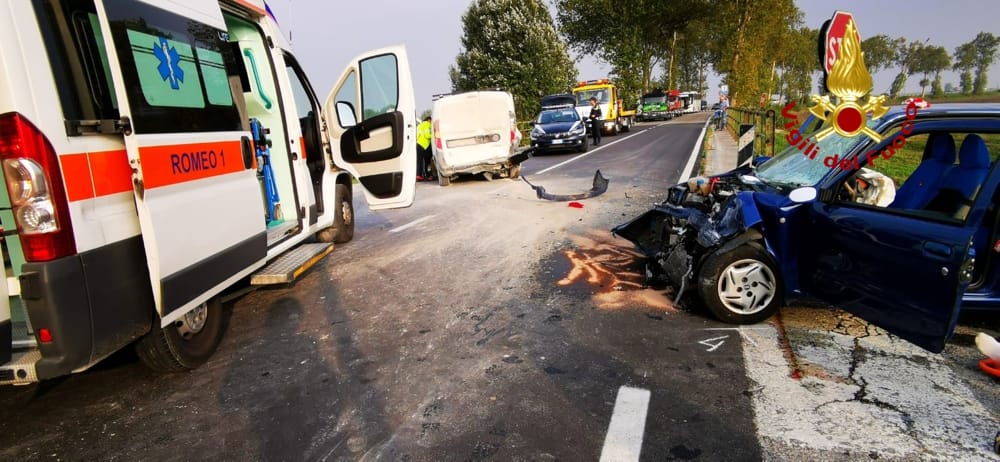 San Stino: incidente fra 3 auto, un ferito grave - Televenezia
