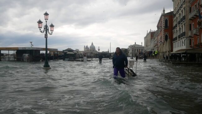 Acqua alta a Venezia il 2019 ha battuto i record