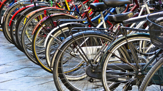 Portogruaro: nuove rastrelliere per le biciclette in stazione