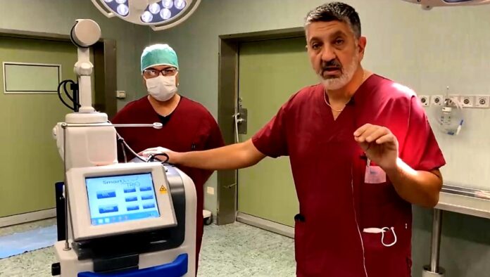 Laser chirurgico per l'otorinolaringoiatria è arrivato a Portogruaro