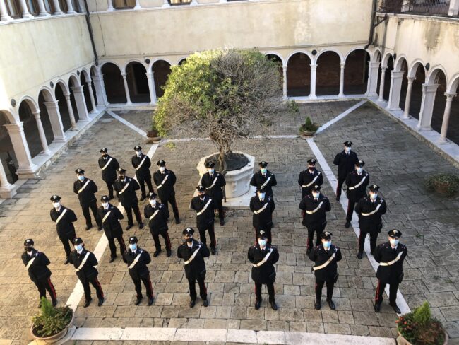 55 nuovi carabinieri a tutela della cittadinanza nella provincia di Venezia - Televenezia