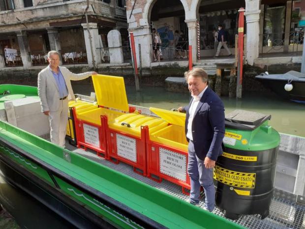 De Martin: raccolta dei rifiuti urbani pericolosi a Venezia