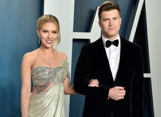 Scarlett Johansson è incinta con il marito Colin Jost