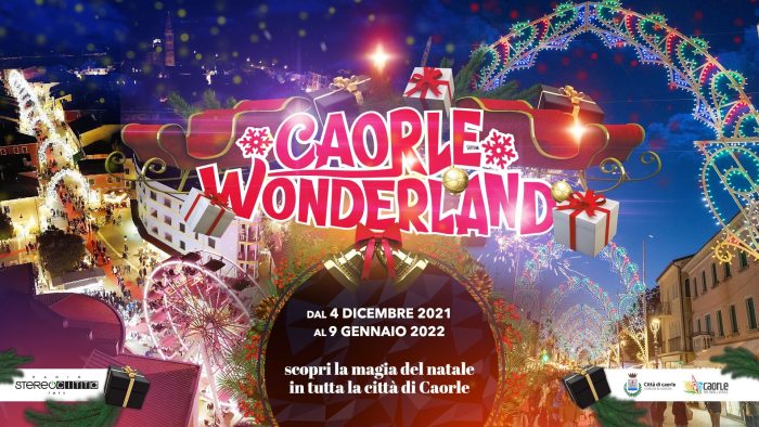 Caorle Wonderland: 1.430 metri di casette natalizie - TeleVenezia