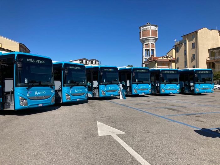Chioggia: presentati i nuovi autobus Iveco a biometano