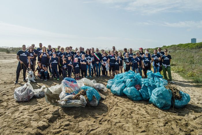 Clean Up a Jesolo: rimossi 165 mila chili di plastica in solo un weekend