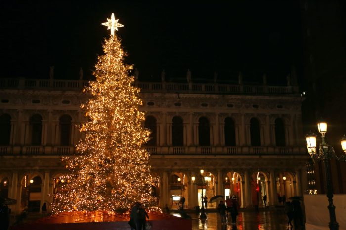 Natale a Venezia 2022: acceso il grande albero - Televenezia