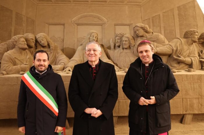 Jesolo, il messaggio di Papa Francesco per "Jesolo Sand Nativity"