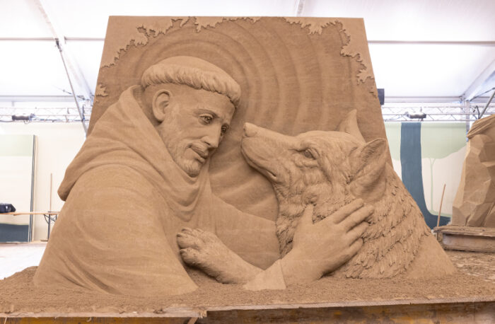 Jesolo Sand Nativity, si chiude l'edizione di San Francesco